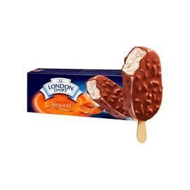 London Dairy Chocolate Almond Ice Cream Stick