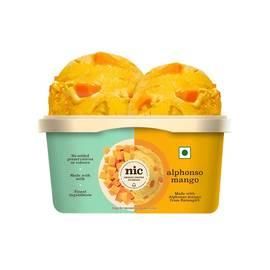 NIC Alphonso Mango Ice Cream Tub