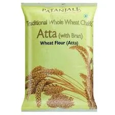 Patanjali Whole Wheat Chakki Atta (with Bran) 5 kg