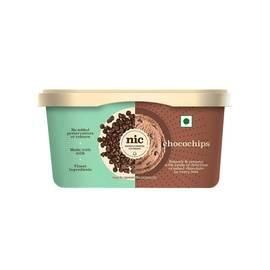NIC Yummy Choco Chips Ice Cream Tub