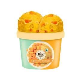 NIC Alphonso Mango Ice Cream Cup