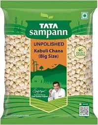 Tata Sampann Unpolished Kabuli Chana (Big Size)