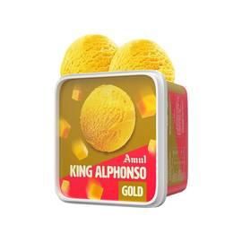 Amul King Alphonso Gold Ice Cream Tub