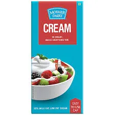 Mother Dairy Low Fat Fresh Cream
