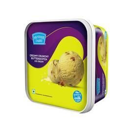 Mother Dairy Creamy Crunchy Butterscotch Ice Cream Tub