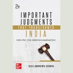 Important Judgements ? Alex Andrews George