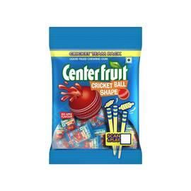 Center Fruit Red Apple Chewing Gum (Cricket Ball Shape)