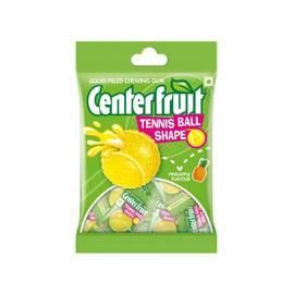 Center Fruit Pineapple Chewing Gum (Tennis Ball Shape)