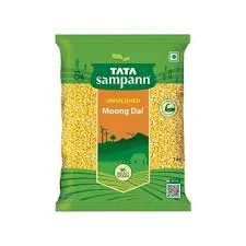 Tata Sampann Unpolished Yellow Moong Dal (Dhuli) Split