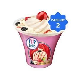 Baskin Robbins Fruit Overload Sundae Ice Cream Cup - Pack of 2