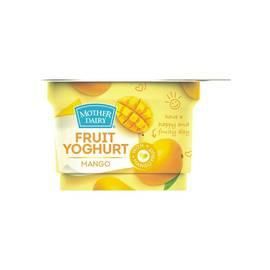 Mother Dairy Mango Flavoured Yogurt