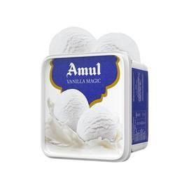 Amul Vanilla Magic Ice Cream Tub