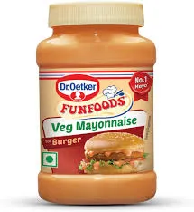Dr. Oetker FunFoods Veg Burger Mayonnaise