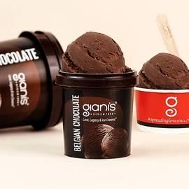 Giani's Belgian Chocolate Ice Cream Cup