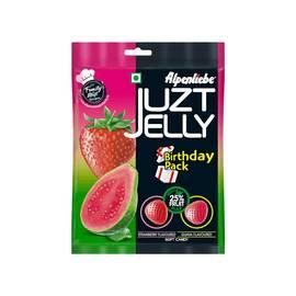 Alpenliebe Juzt Jelly Assorted Birthday Candy (Pack 90 Pieces)