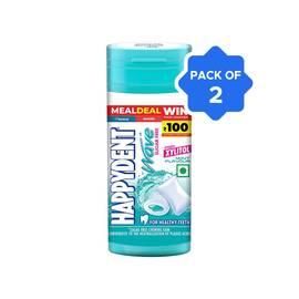 Happydent Wave Sugarfree Mint Chewing Gum 18 Pcs - Pack of 2
