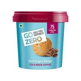 Go Zero Cold Brew Coffee Ice Cream Cup