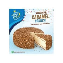 Cream Bell Caramel Crunch Ice Cream Cake